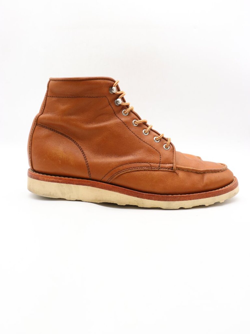 Thursday Diplomat Boots Men's Size 11 Moc Toe Brown Leather Lace Up Shoes